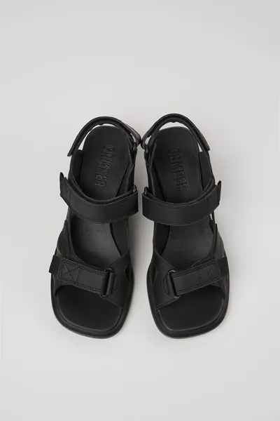Dina Black Sandals for Women - Autumn / Winter collection - Image 3