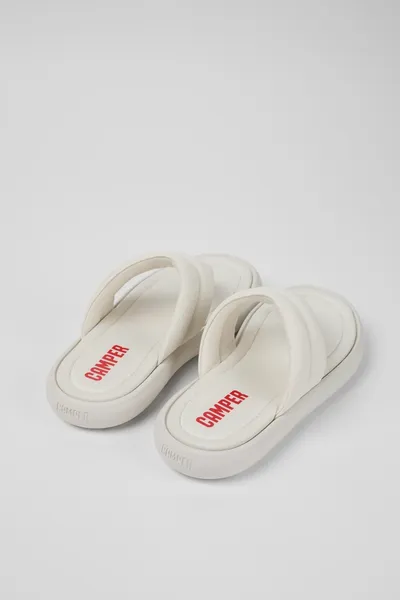 Pelotas White Sandals for Women - Autumn / Winter collection - Image 2