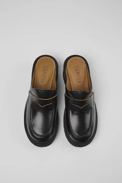 Milah Black Clogs for Women - Autumn / Winter collection - Image 3