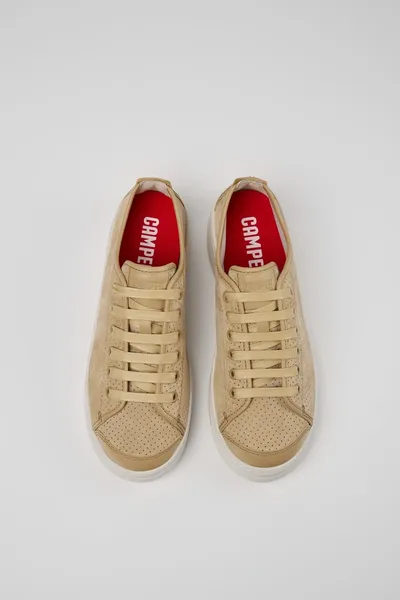 runner Beige Sneakers for Women - Autumn / Winter collection - Image 3