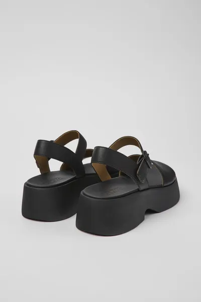 Black Sandals for Women - Autumn / Winter collection - Image 2