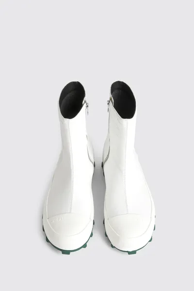 Tracktori White Ankle Boots for Men - Autumn / Winter collection - Image 2