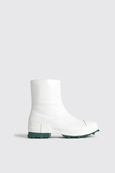 Tracktori White Ankle Boots for Men - Autumn / Winter collection - Image 4