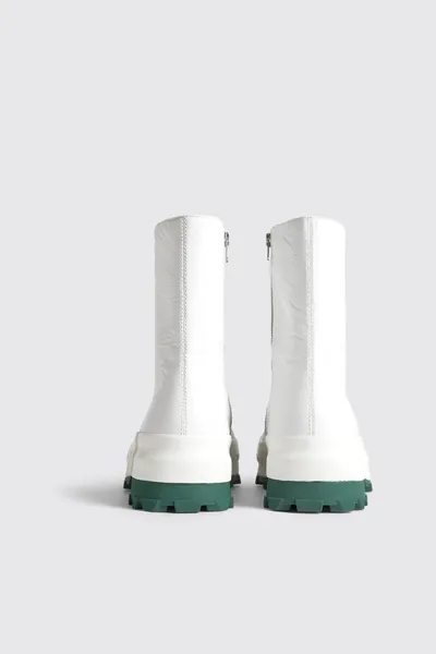 Tracktori White Ankle Boots for Men - Autumn / Winter collection
