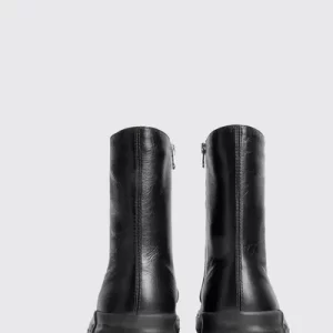 Tracktori Black Ankle Boots for Men - Autumn / Winter collection