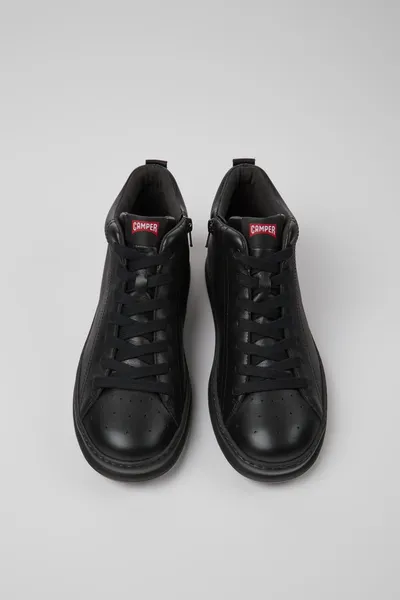runner Black Ankle Boots for Men - Autumn / Winter collection - Image 3