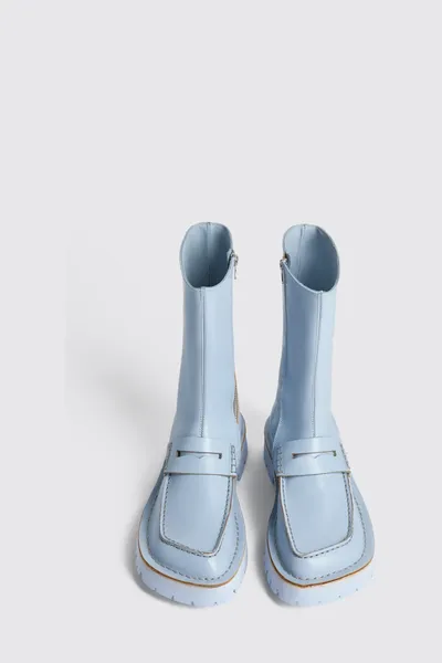 Eki Blue Ankle Boots for Men - Autumn / Winter collection - Image 2