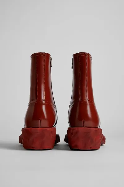 Venga Burgundy Ankle Boots for Men - Autumn / Winter collection - Image 2