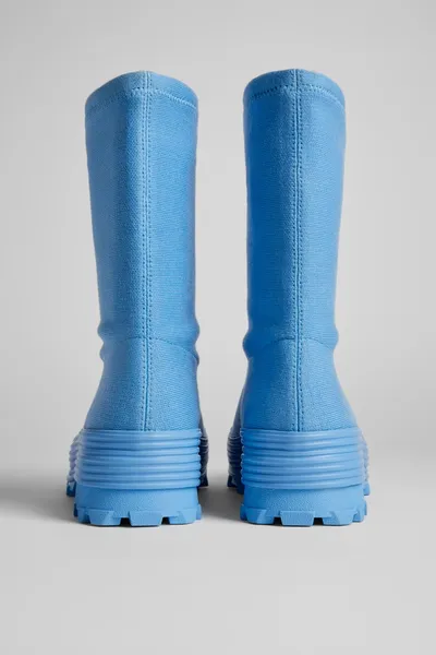 Tracktori Blue Ankle Boots for Men - Autumn / Winter collection - Image 2