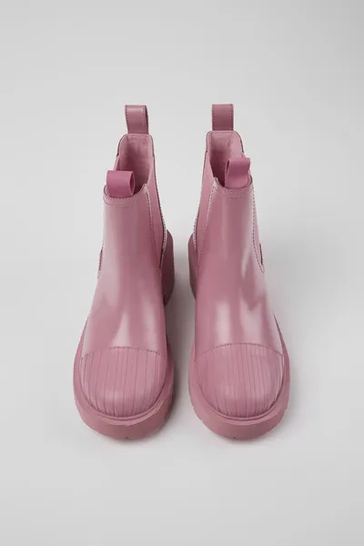 Milah Pink Ankle Boots for Women - Autumn / Winter collection - Image 3
