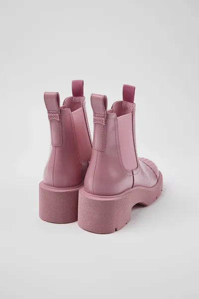 Milah Pink Ankle Boots for Women - Autumn / Winter collection - Image 2