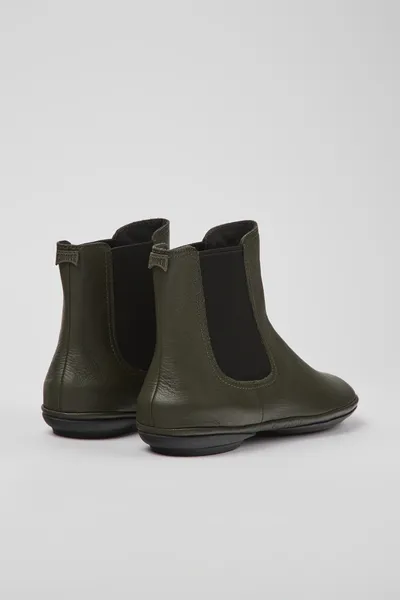 Right Green Ankle Boots for Women - Autumn / Winter collection - Image 2