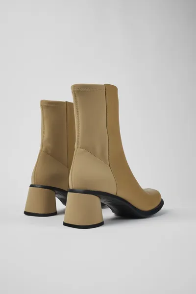 KIA Beige Ankle Boots for Women - Autumn / Winter collection - Image 2