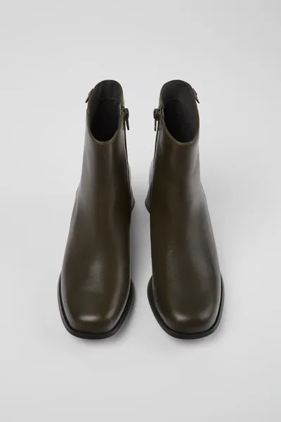 KIA Green Ankle Boots for Women - Autumn / Winter collection - Image 3