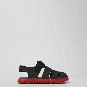 oruga Black Sandals for Kids - Autumn / Winter collection