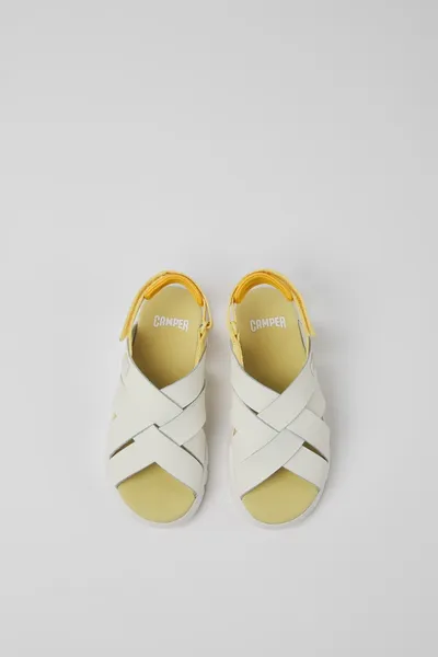 oruga White Sandals for Kids - Autumn / Winter collection - Image 3