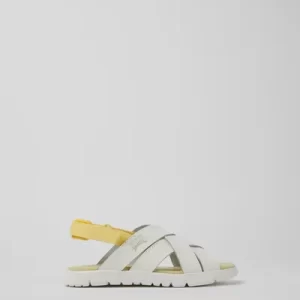 oruga White Sandals for Kids - Autumn / Winter collection