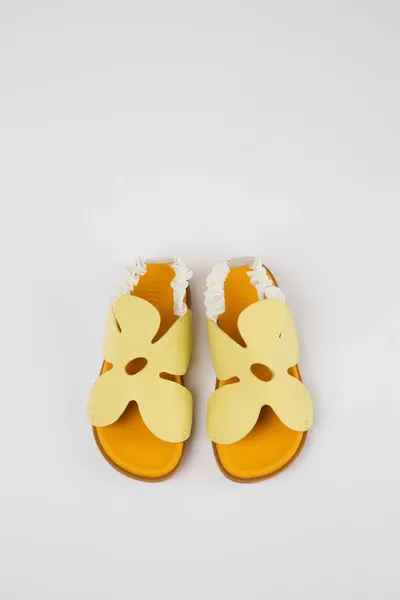 Brutus Yellow Sandals for Kids - Autumn / Winter collection - Image 3