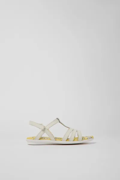 Twins White Sandals for Kids - Autumn / Winter collection