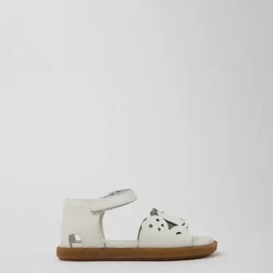 Twins White Sandals for Kids - Autumn / Winter collection