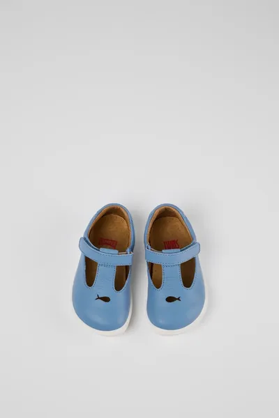 Twins Blue Casual Shoes for Kids - Autumn / Winter collection - Image 3
