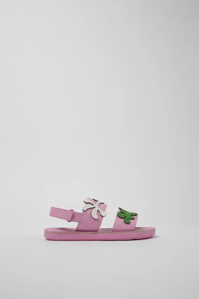 Twins Pink Sandals for Kids - Autumn / Winter collection