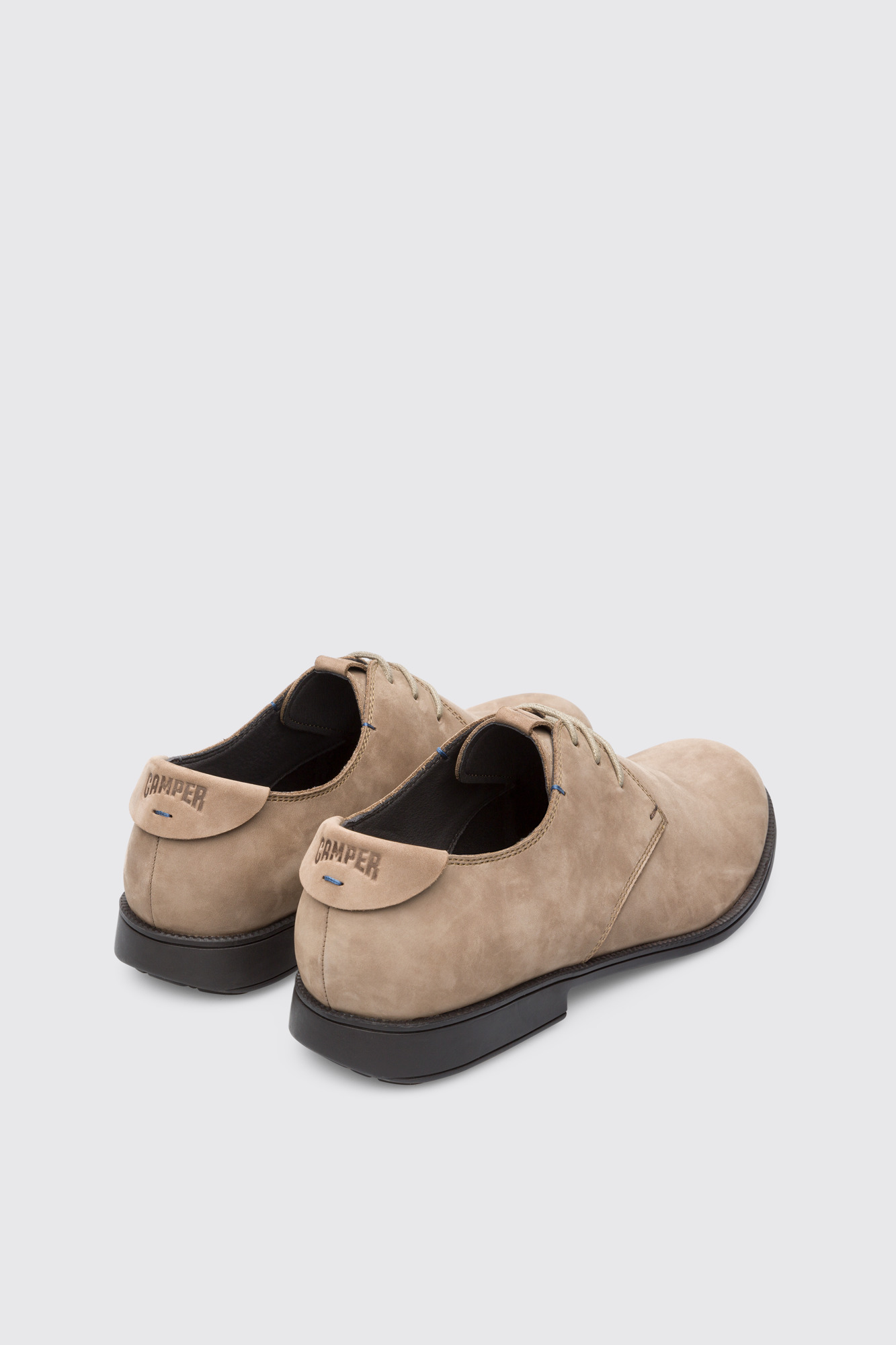 Mil Grey blucher shoes for men - Image 3