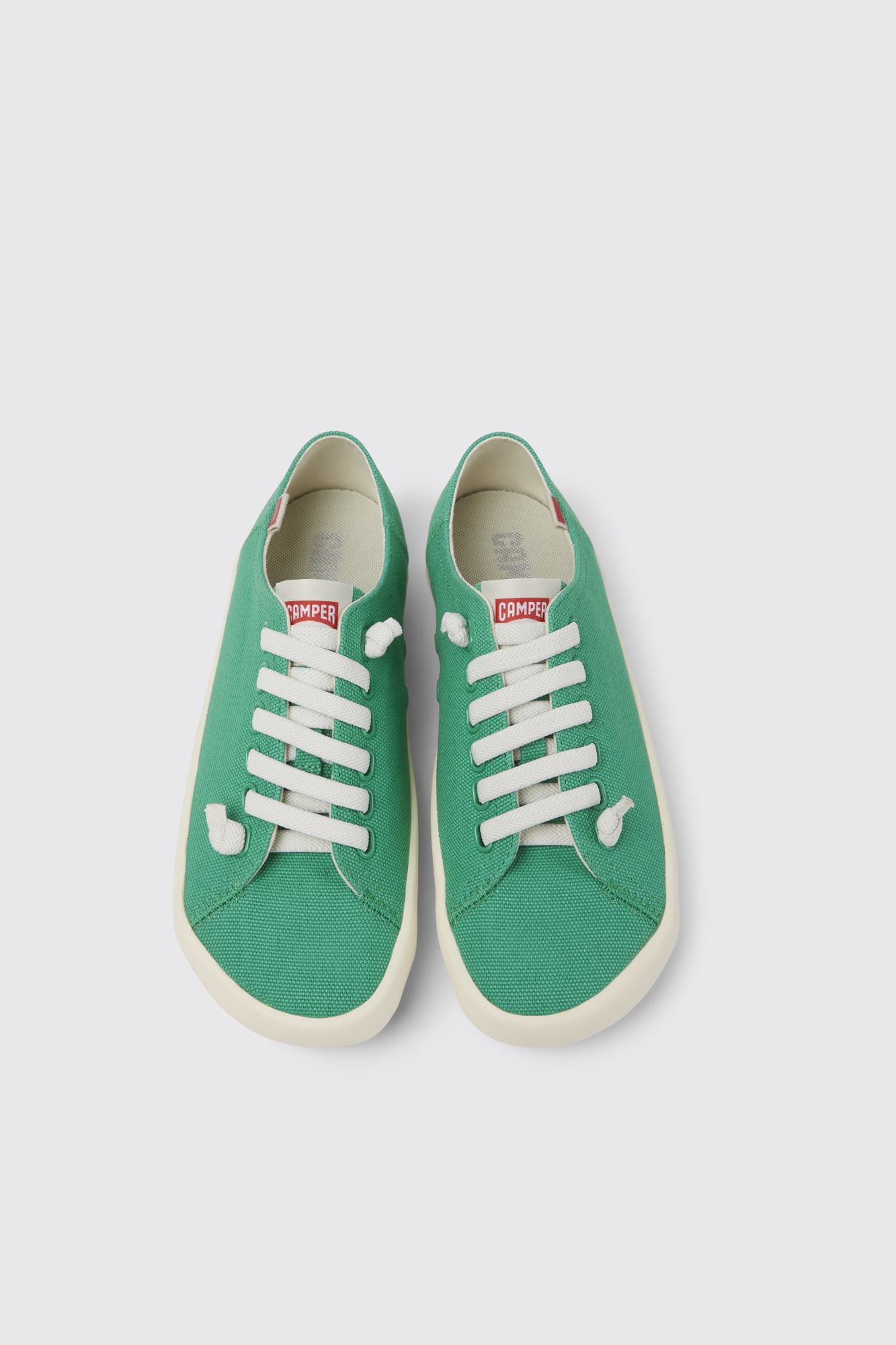 Peu Rambla Green recycled cotton sneakers for women - Image 3