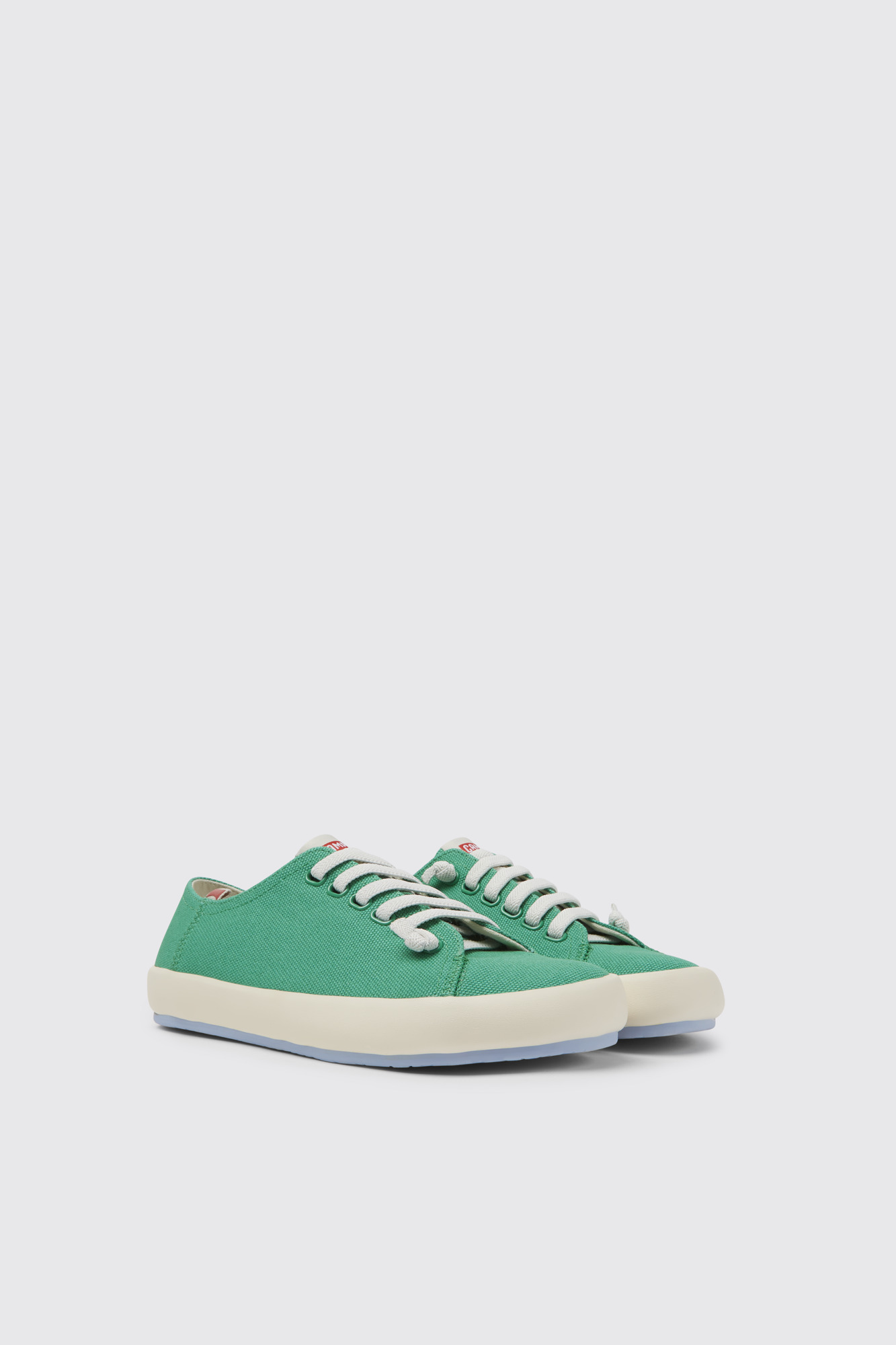 Peu Rambla Green recycled cotton sneakers for women