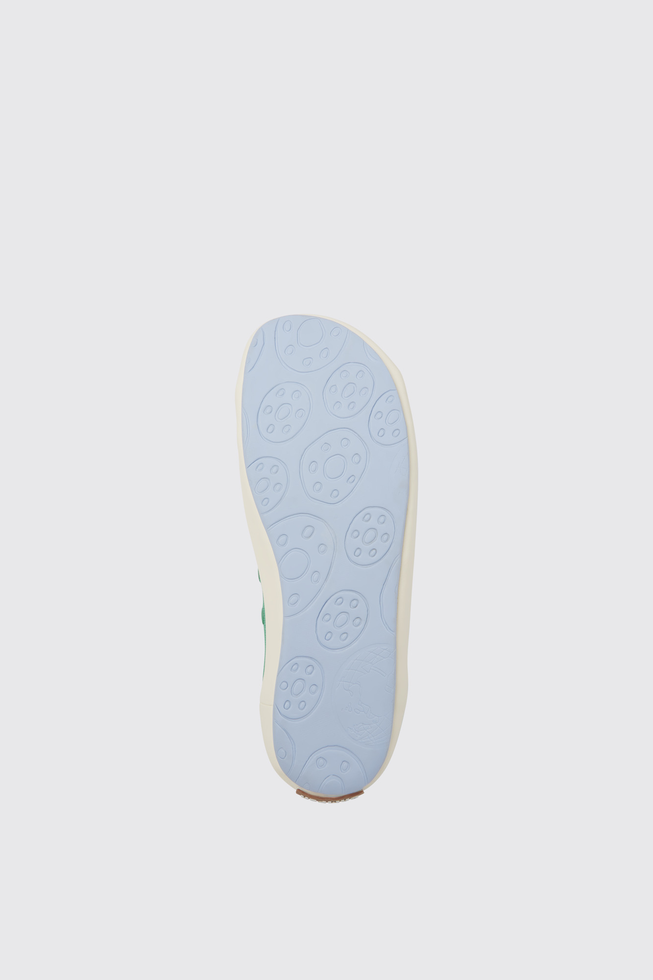 Peu Rambla Green recycled cotton sneakers for women - Image 4