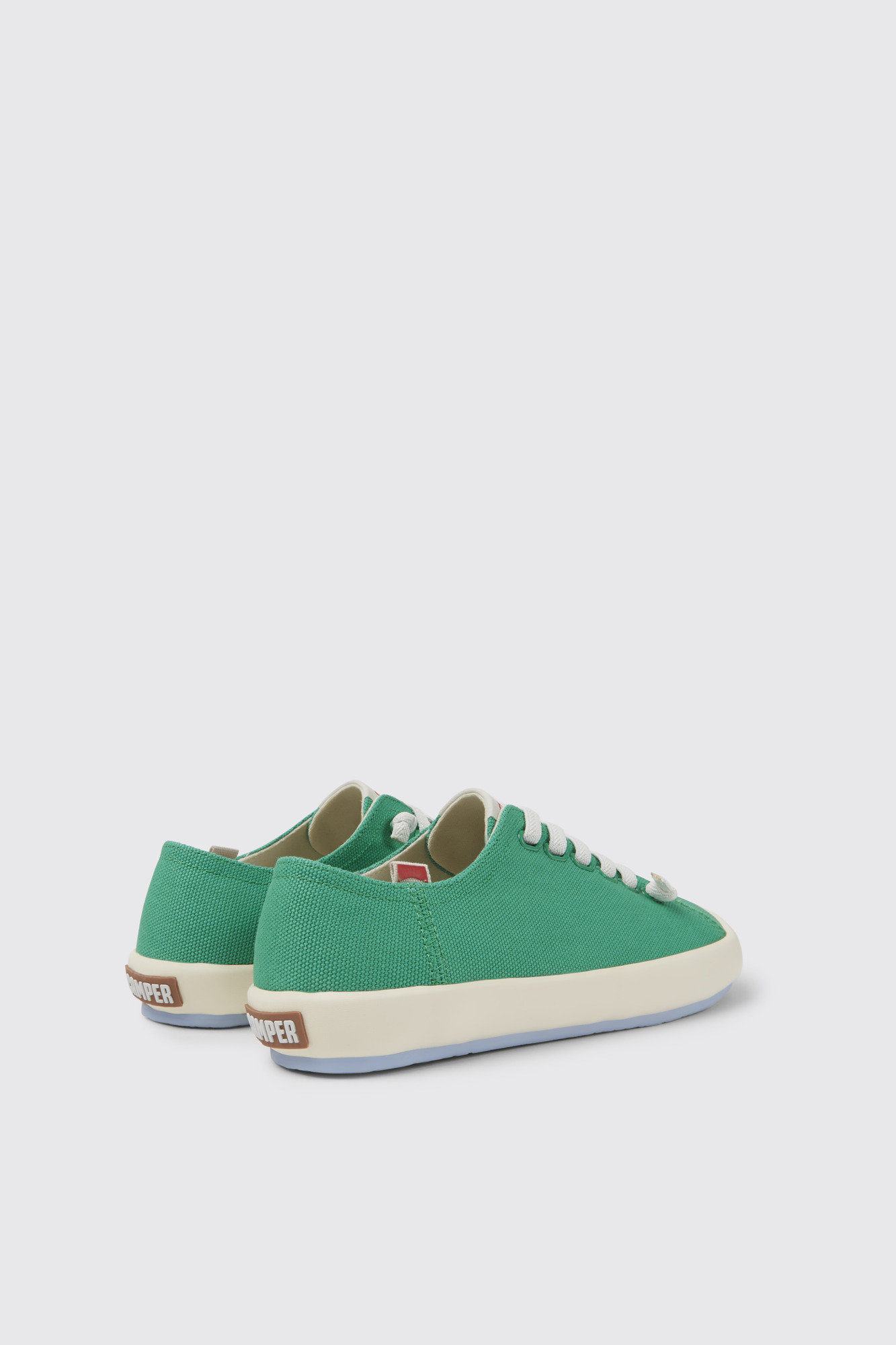 Peu Rambla Green recycled cotton sneakers for women - Image 2
