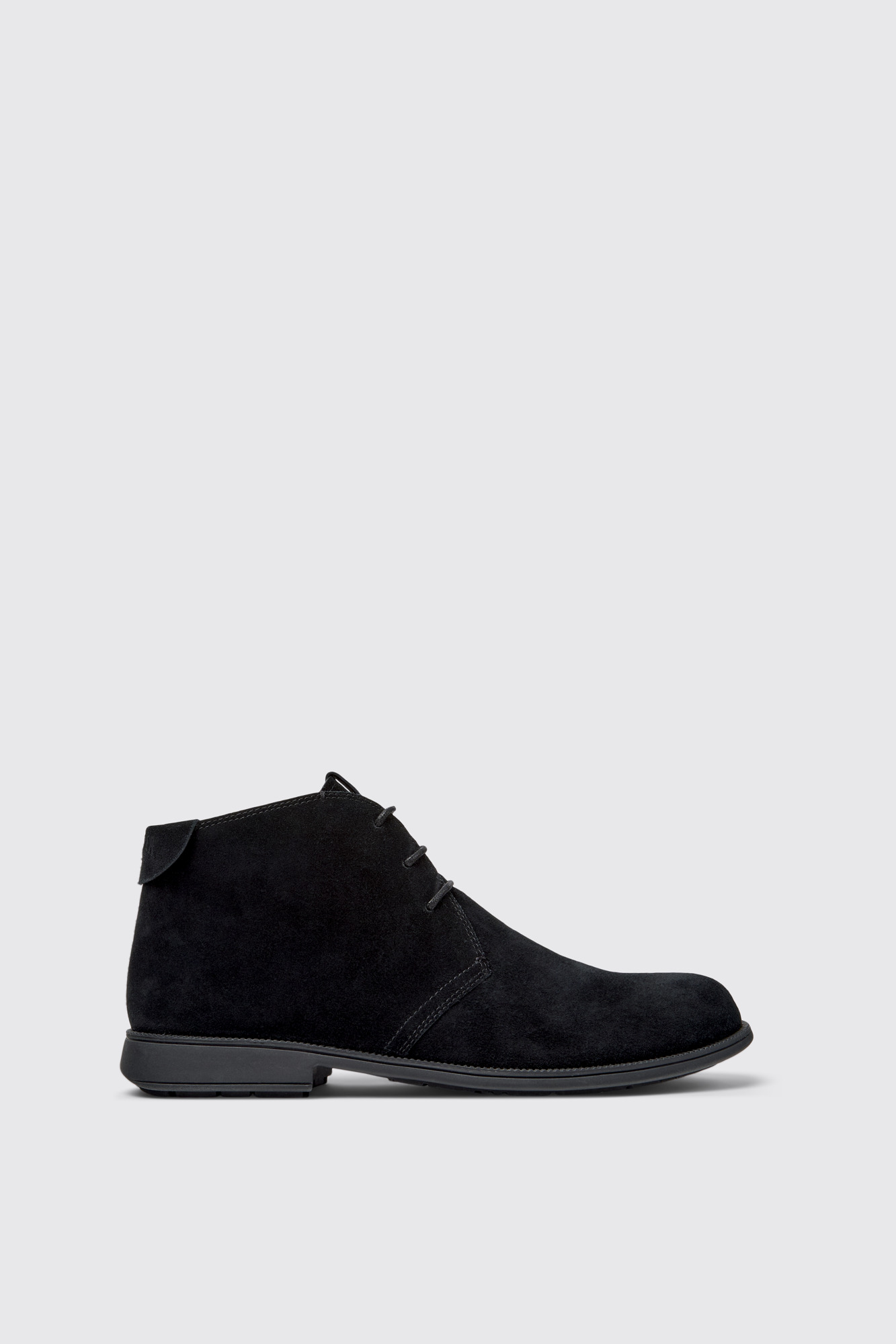 Mil 1913 Black Nubuck Ankle Boots for Men. - Image 5