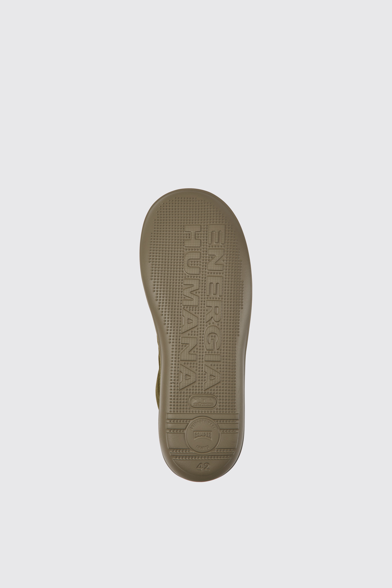 Beetle Green nubuck sneakers for men - Image 4
