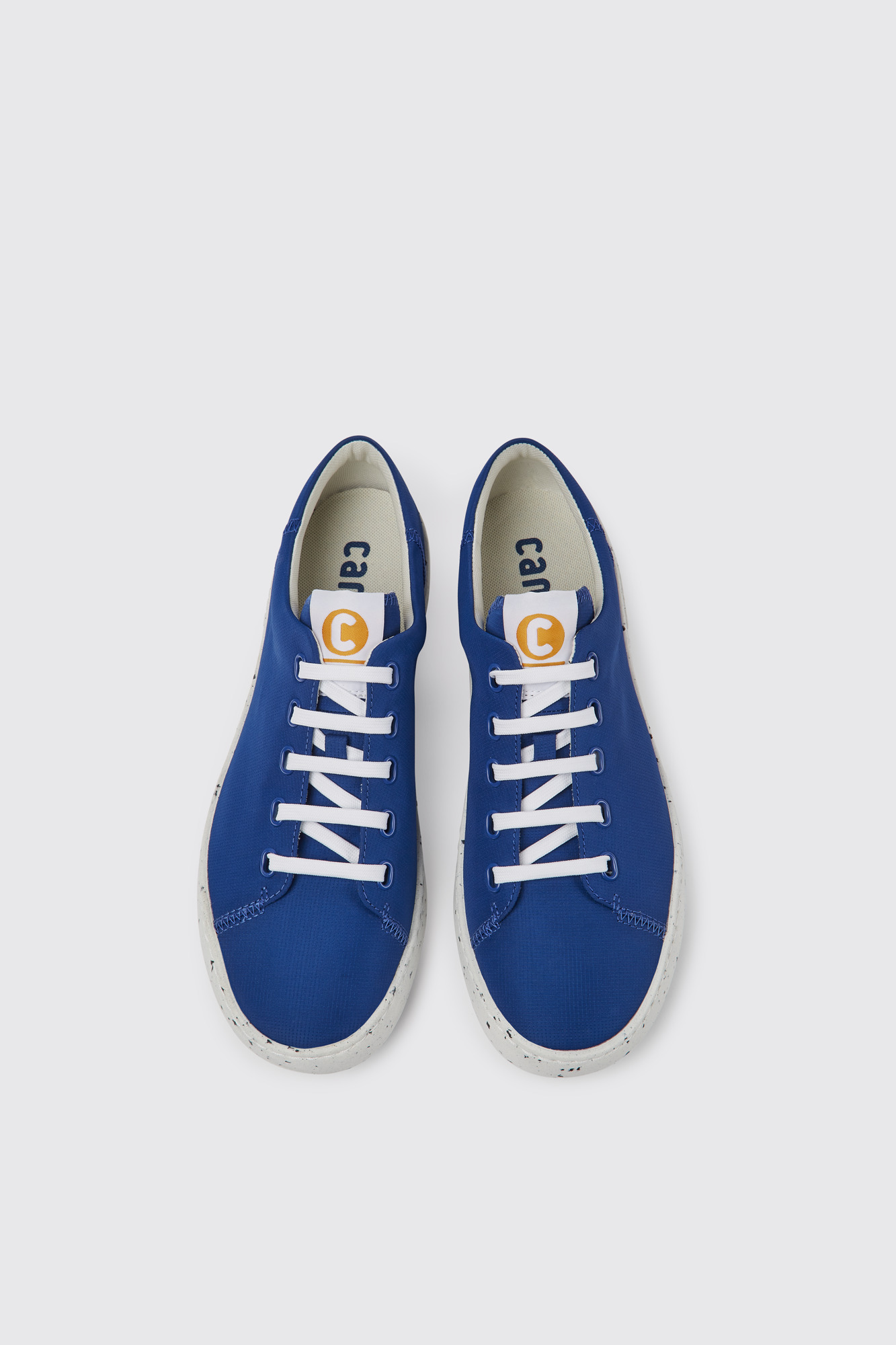 Peu Touring Blue recycled PET sneakers for men - Image 3