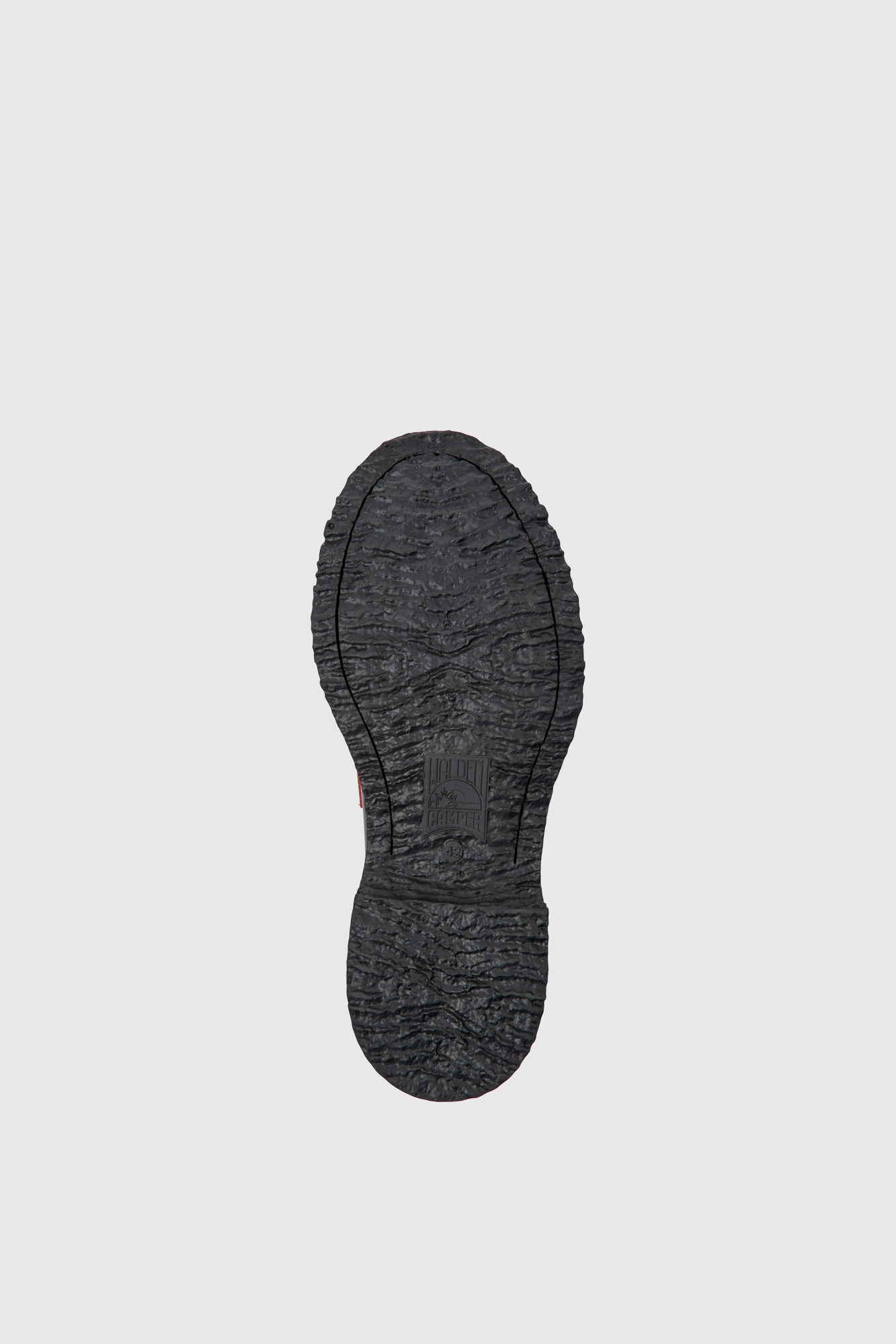 Twins Black leather loafers for men - Image 4