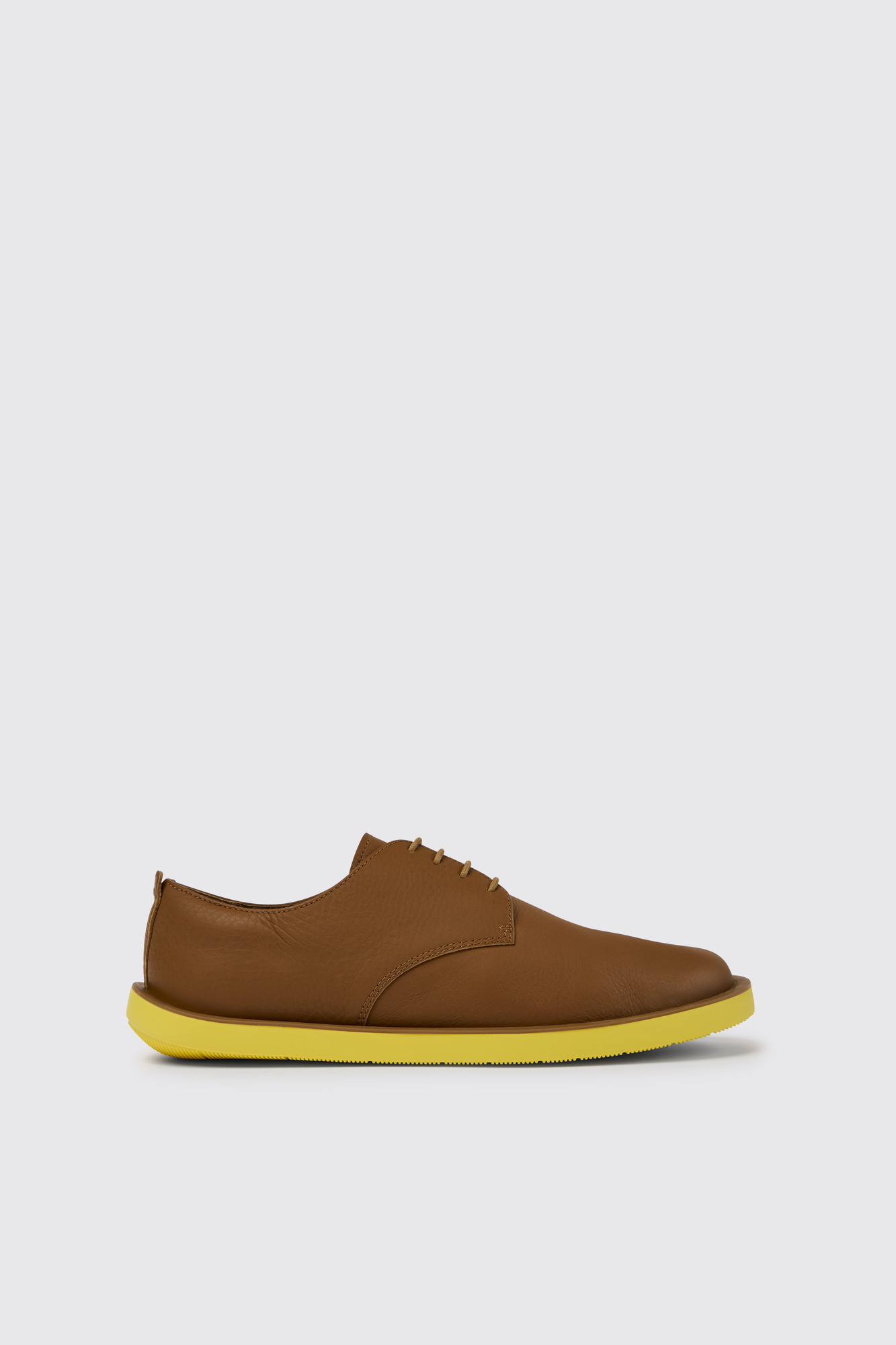 Wagon Brown leather men's shoes - Image 5