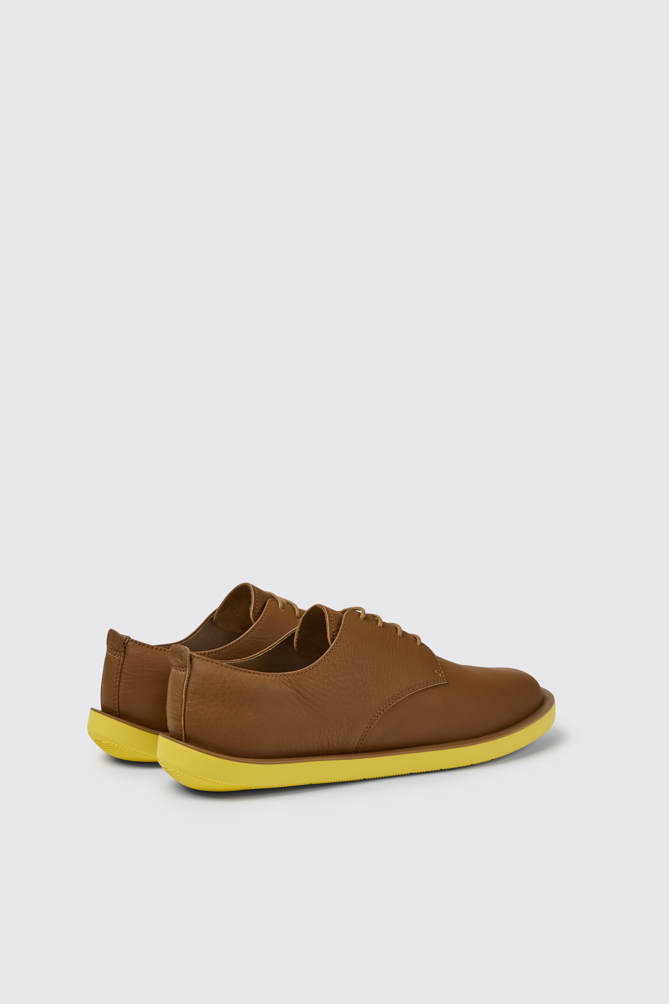 Wagon Brown leather men's shoes - Image 2