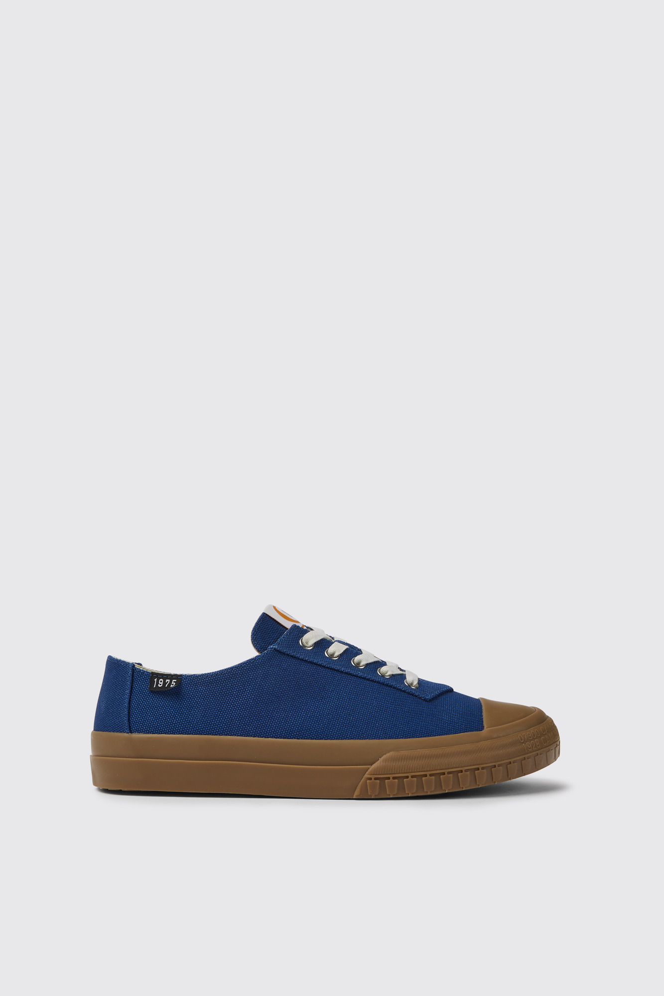 Camaleon Blue recycled cotton sneakers for men - Image 5