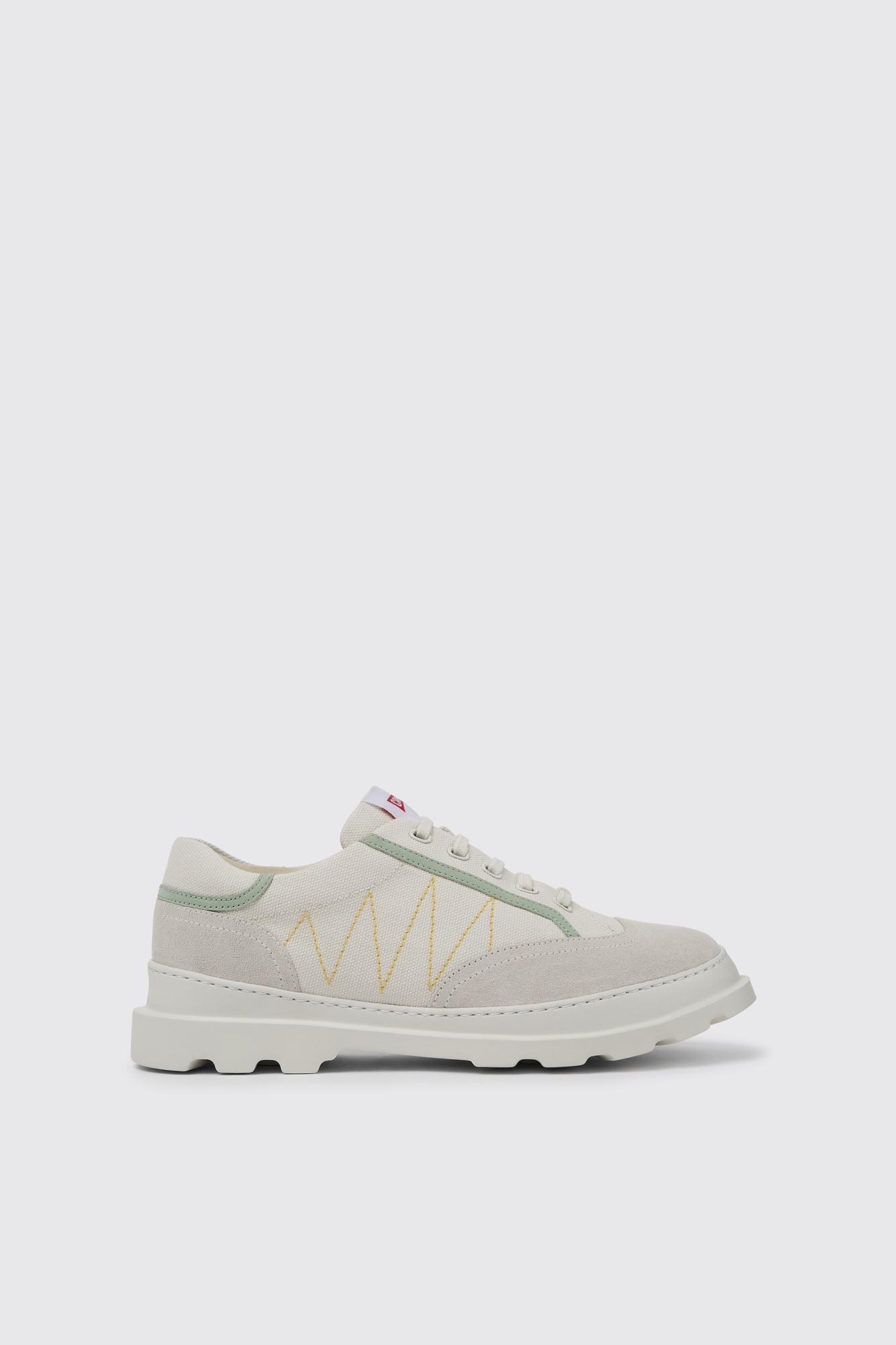 Brutus Sneaker for men in white, grey and green - Image 5