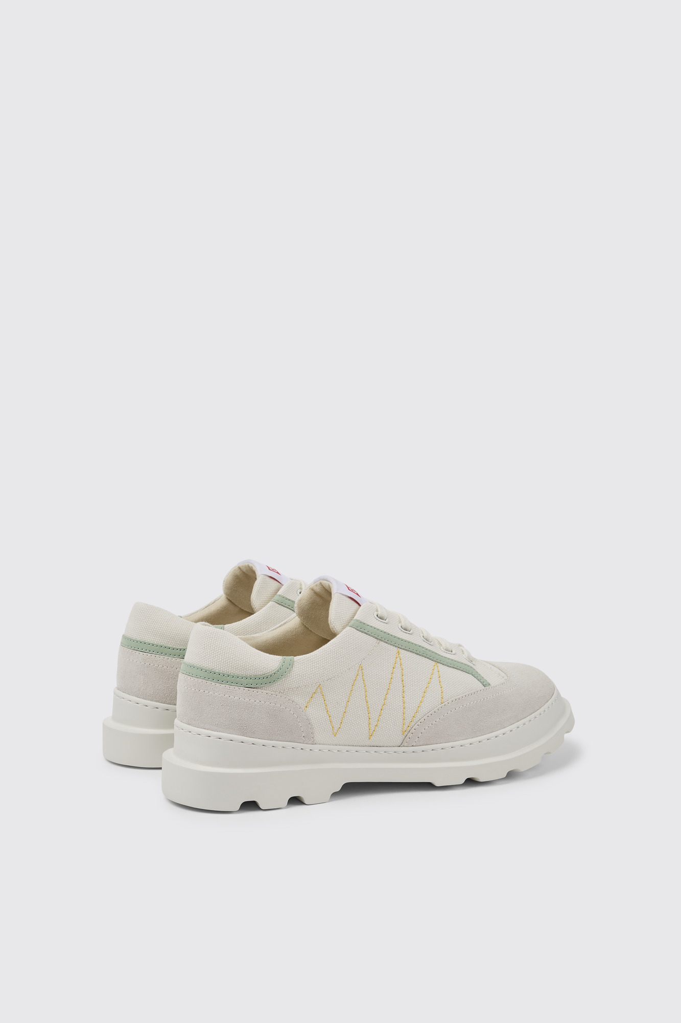 Brutus Sneaker for men in white, grey and green - Image 2