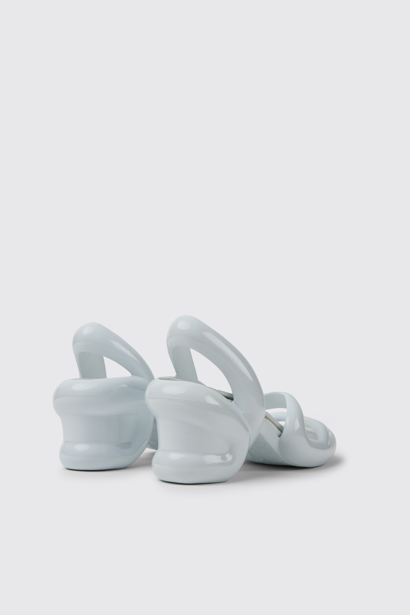 Kobarah White unisex sandals - Image 2