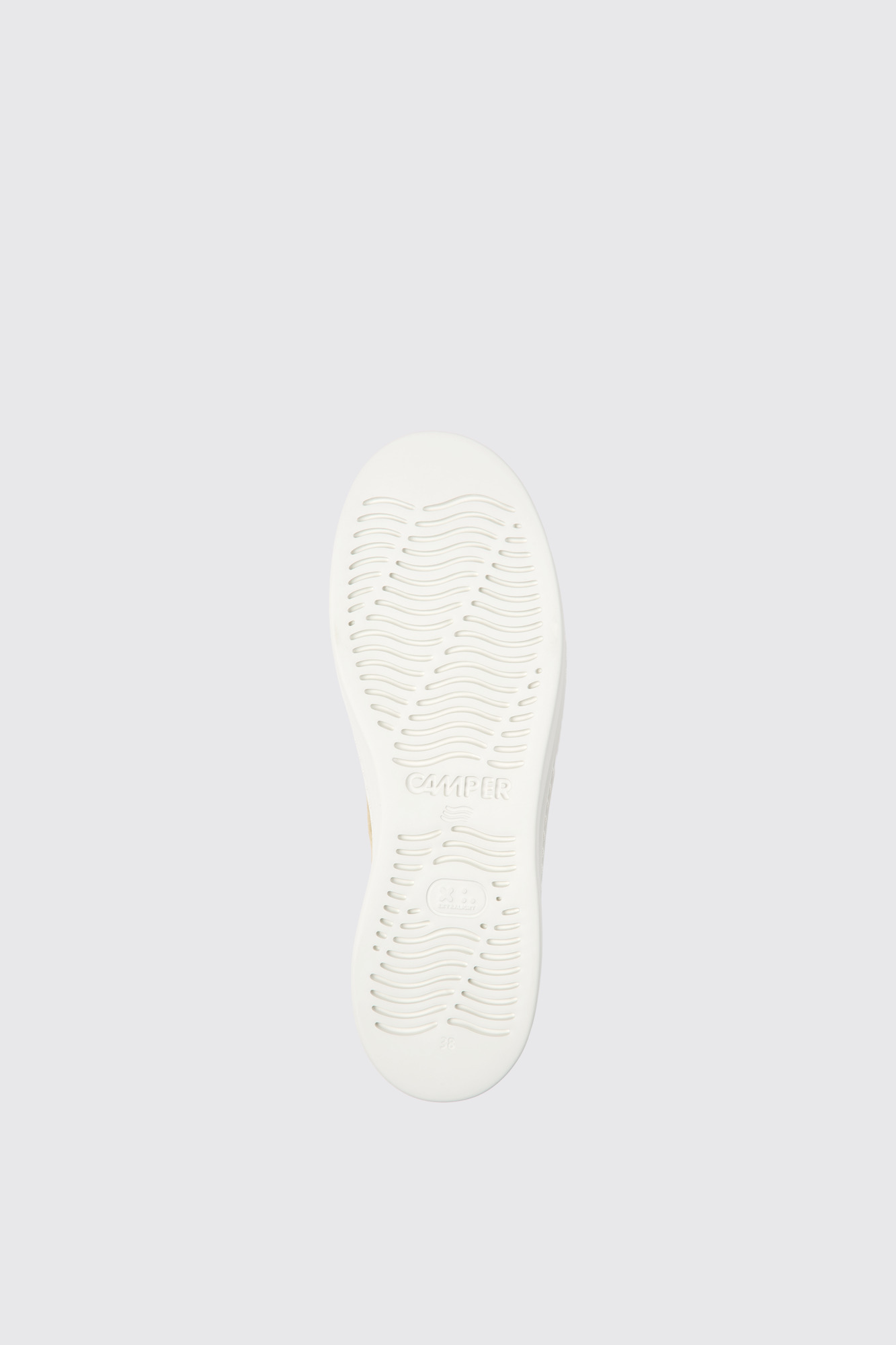 Runner Up Beige Nubuck Women's Sneakers. - Image 4