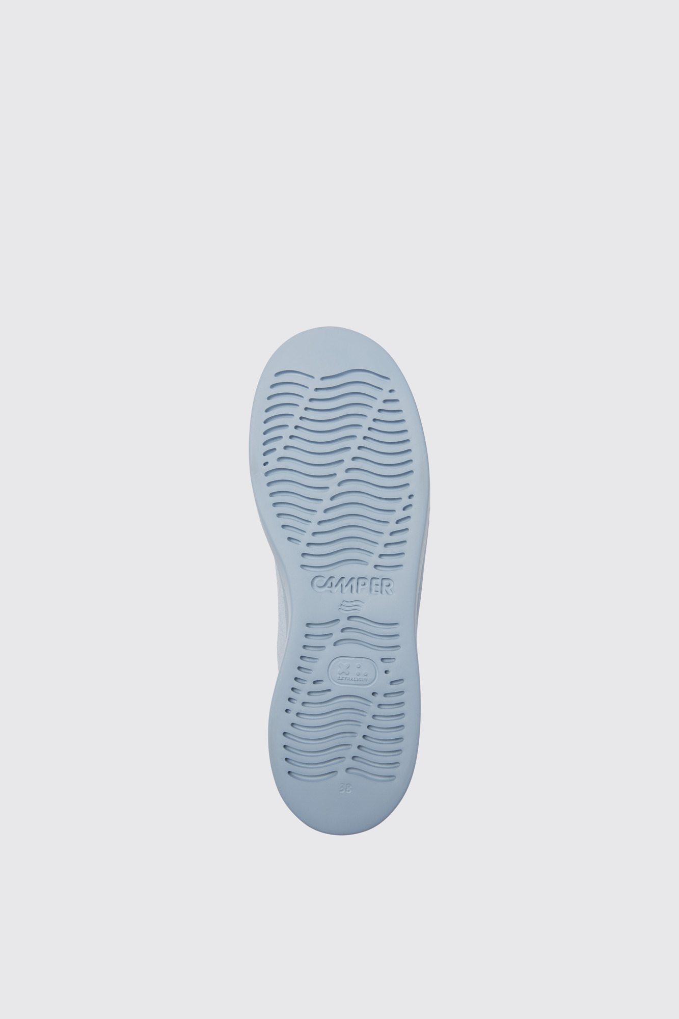 Runner Up Blue nubuck sneakers for women - Image 4