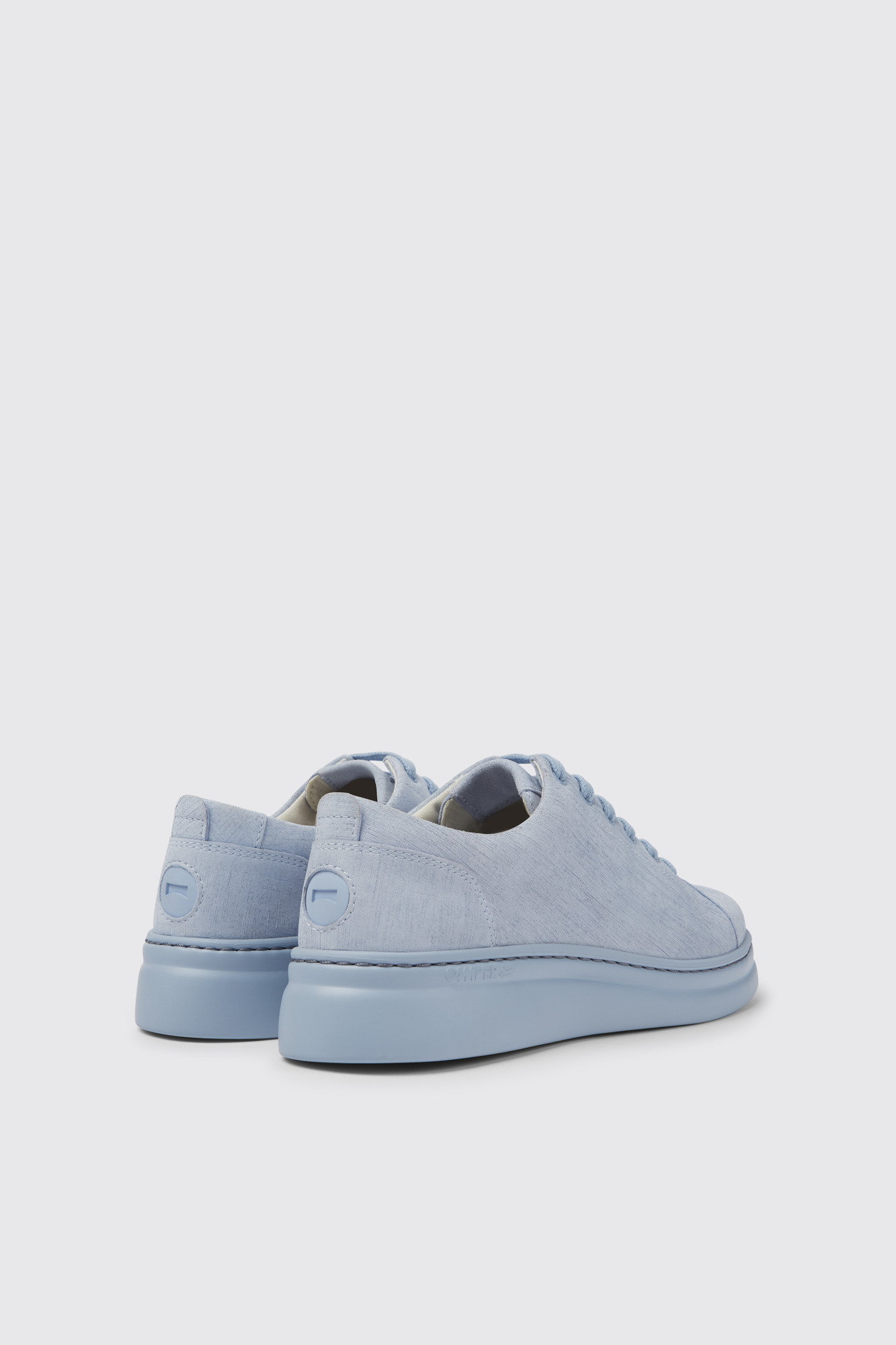 Runner Up Blue nubuck sneakers for women - Image 2
