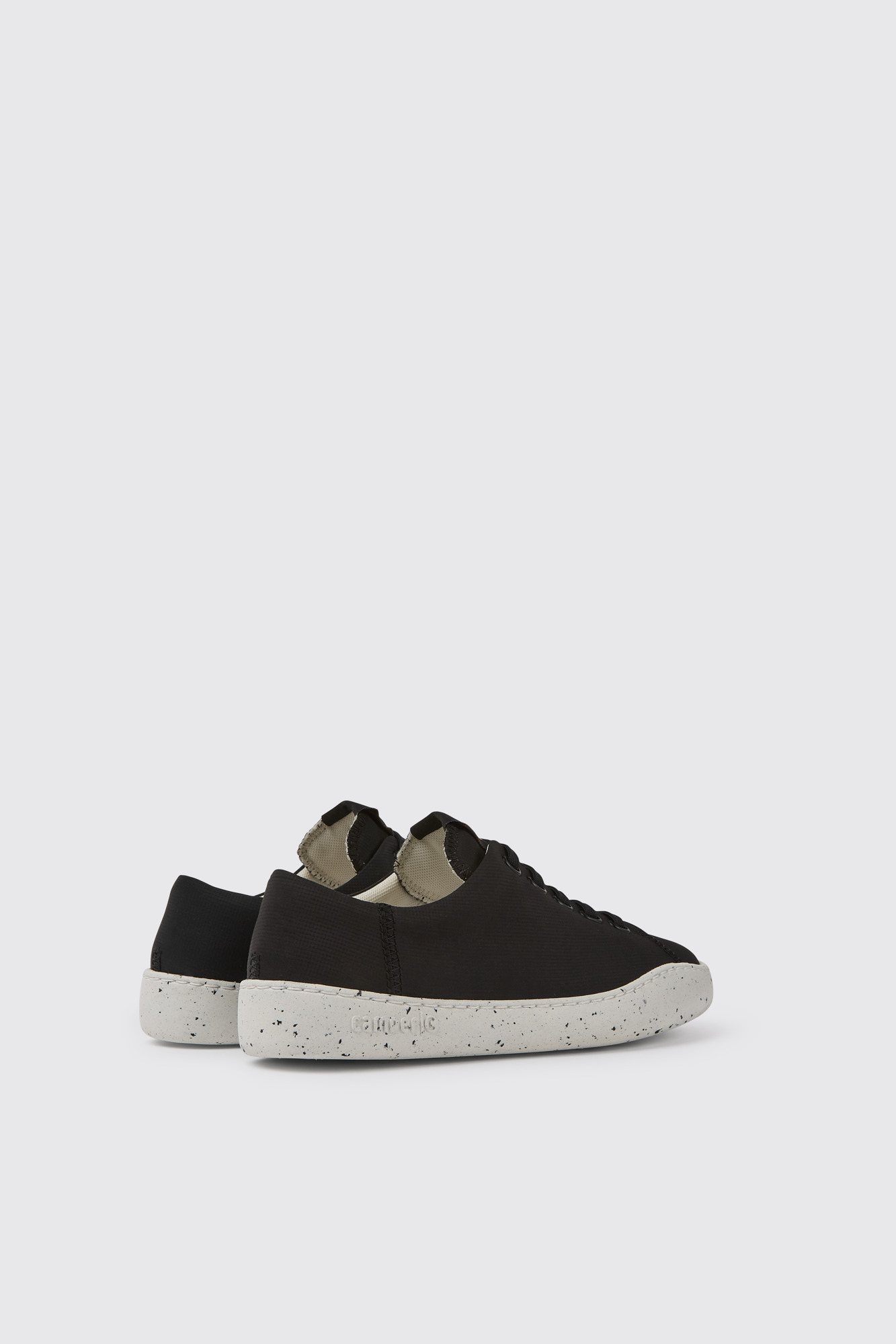 Peu Touring Black recycled PET sneakers for women - Image 2