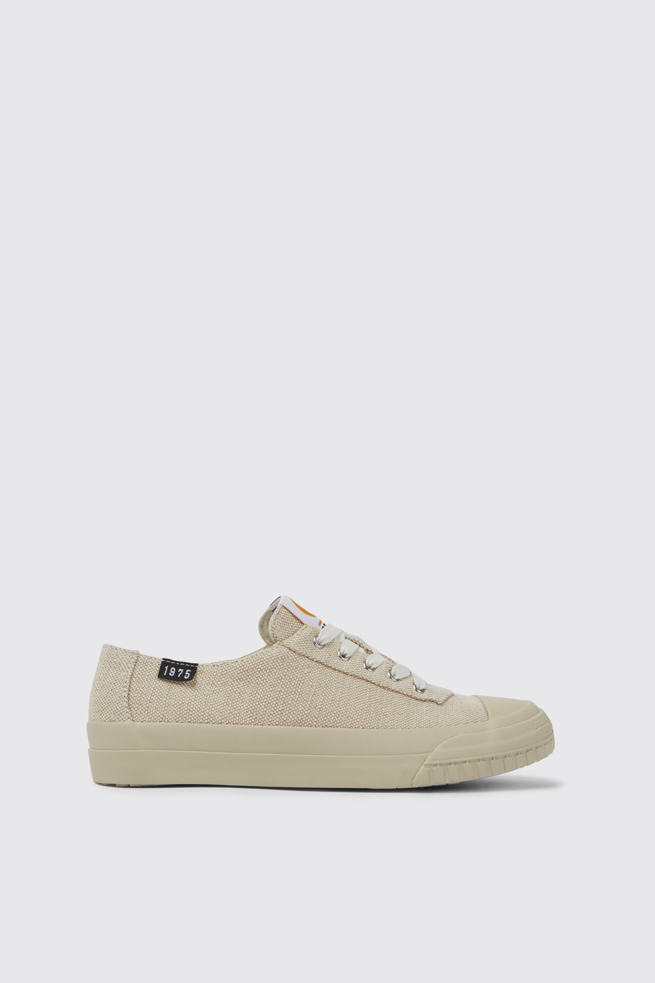 Camaleon Beige recycled hemp and cotton sneakers for women - Image 5