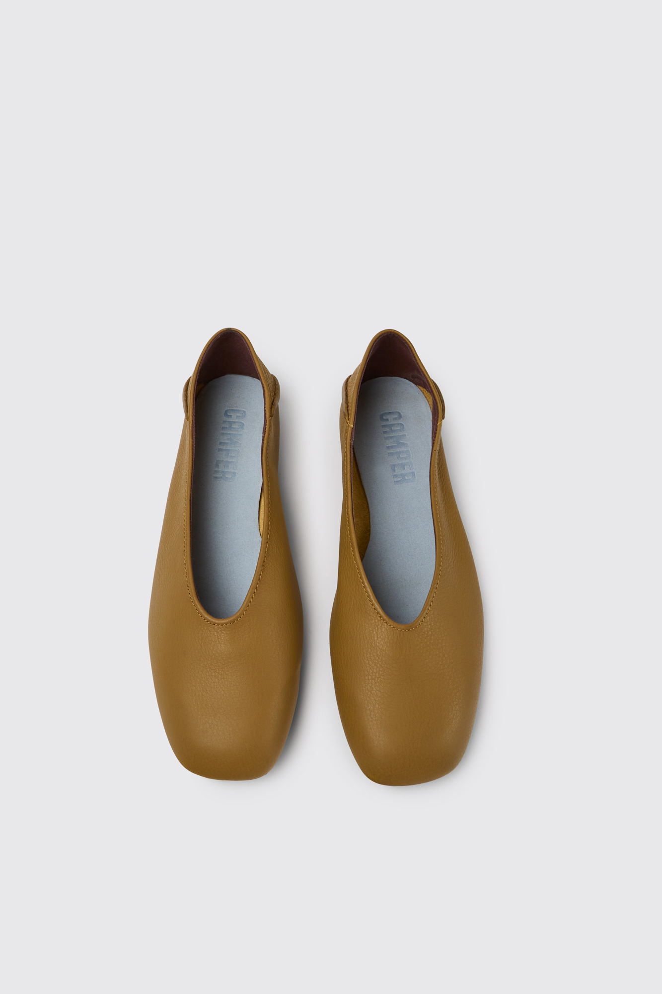Casi Myra Brown leather shoes for women - Image 3