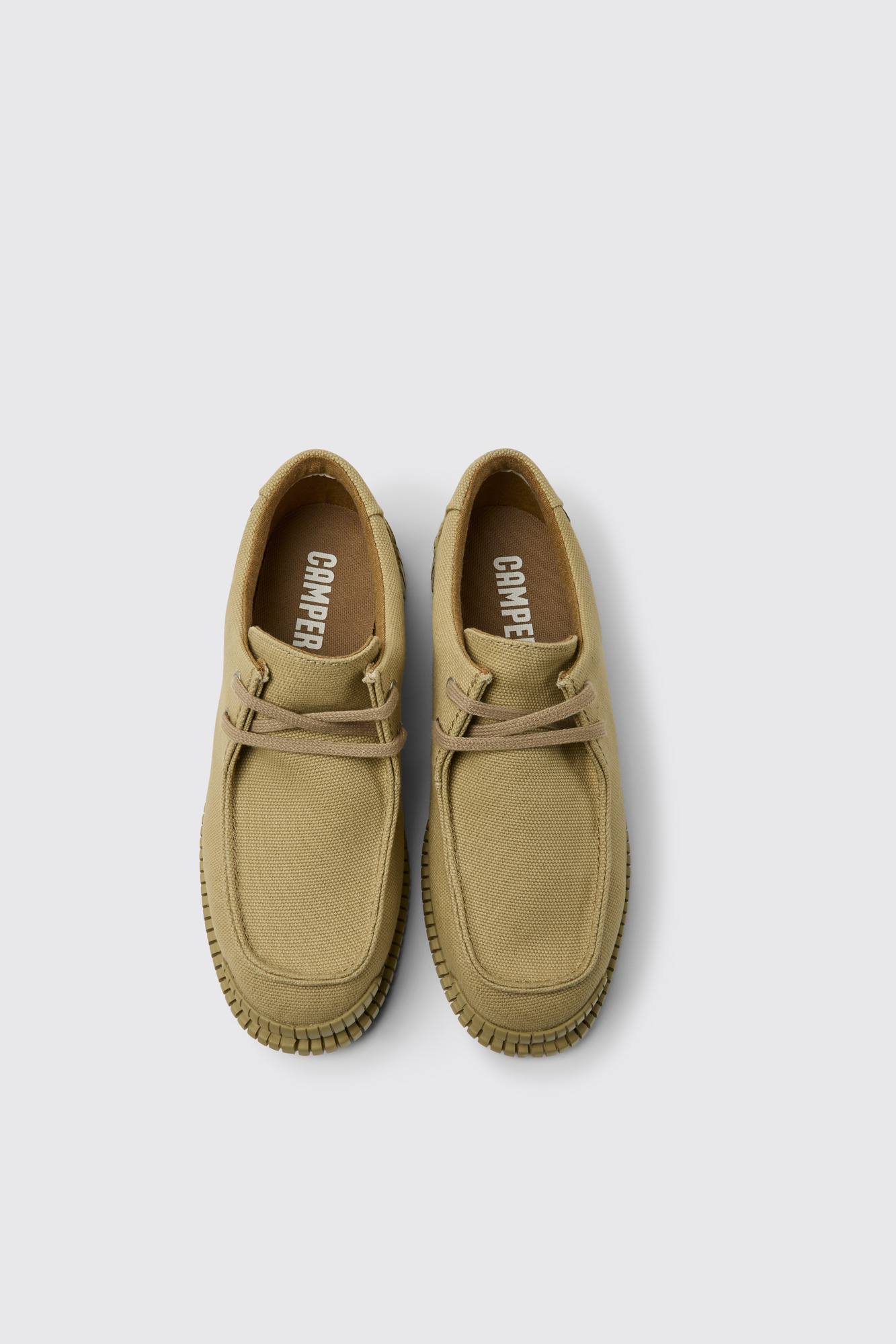 Pix Beige recycled cotton shoes for women - Image 3