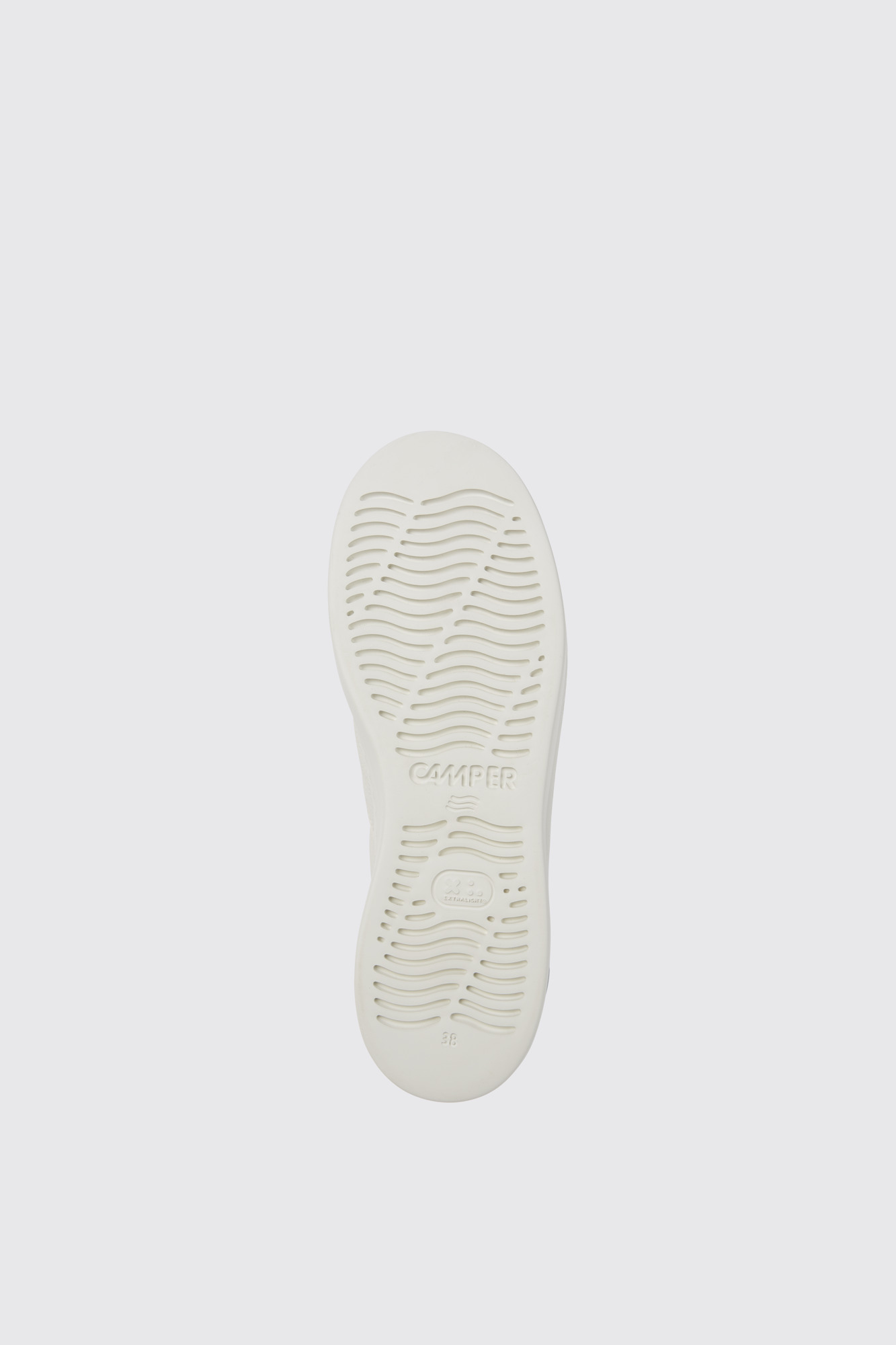 Runner Up White leather sneakers for women - Image 4