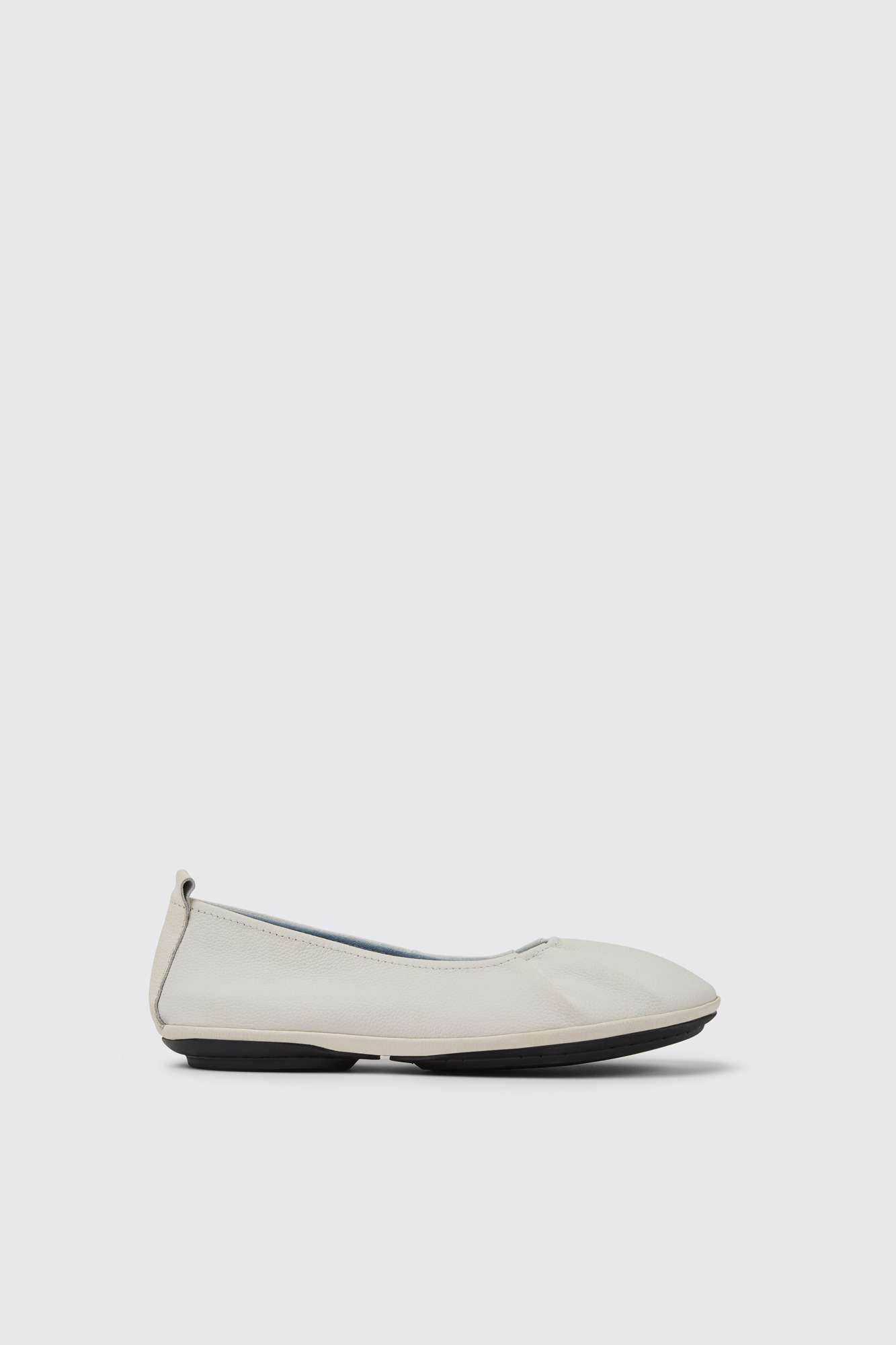 Right White leather shoes for women - Image 5